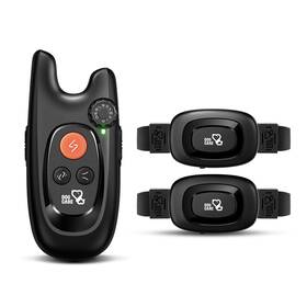Dog Care Tc08bl2 Training Collar With Remote - Rechargeable Shock For
