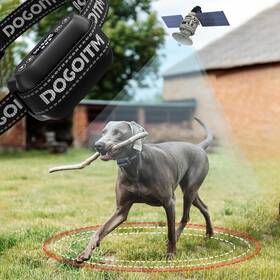 Dogoitm Dm08 Gps Wireless Dog Electric Fence Collar 3 Modes 3300 Ft No Subscr