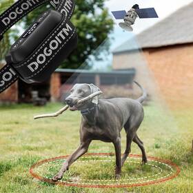 Dogoitm Gm08 Gps Wireless Dog Fence For Outdoor Use Pet Containment System With Ai Smart