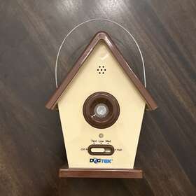 Dogtek 852512002641 Sonic Bird House Bark Control Water Resistant Outdoor Indoor