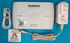 Dogwatch 1200-fence 1200 Fence Dog Transmitter With Power Adapter And Owners Guide