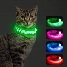 Dolitego 799174144329 Light Up Dog Collar For Small Dogs - Rechargeable Puppy Collars Glow In The D