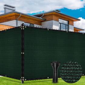 Duerer Am489346 1 Privacy Fence Screen 4 X 50ft Green Covering Chain Link Heavy Du