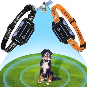 E-fence 313094210287 Gps Wireless Dog For 2 Dogs Electric Collar Adjustable Warning