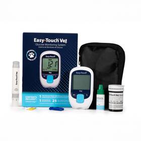Easy Touch 804001 Pet Glucose Monitoring System For Dogs And Cats Starter Kit