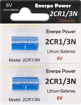 Enerpe 445051034025 2cr1/3n 6 Volt Replacement Battery For Pet Stop Dog Guard Perimeter