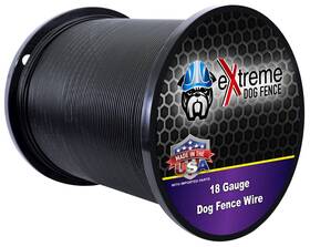 Extreme Dog Fence 008523899712 18 Gauge Wire 1000 Ft - Heavy Duty Pet Containment Compatible With All I