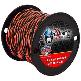 Extreme Dog Fence 008523906755 200ft Roll 14 Gauge Heavy Duty Professional Grade Twisted Wire - Co