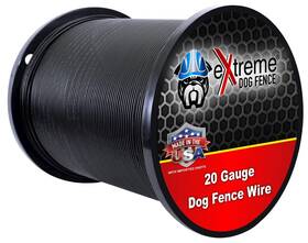 Extreme Dog Fence 008523907264 20 Gauge 3000 Foot Continuous Spool Of Brand Electric In-ground Wire