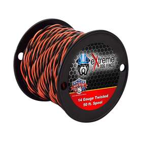 Extreme Dog Fence 615867148866 50ft Roll 14 Gauge Heavy Duty Professional Grade Twisted Wire - Com