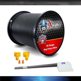 Extreme Dog Fence 696602541739 20 Gauge Wire 500 Kit - Pet Containment Setup Compatible With Every In