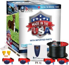 Extreme Dog Fence 751354551044 Underground Electric Premium - Standard System For Easy S