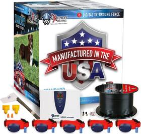Extreme Dog Fence 751354551051 Underground Electric Premium - Standard System For Easy S