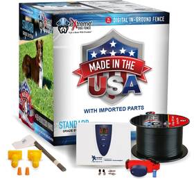Extreme Dog Fence 810082791242 Underground Electric Premium - Standard System For Easy S