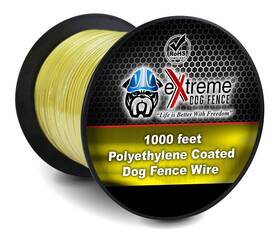 Extreme Dog Fence 810082793154 Universal Wire - With Petsafe And All Other Underground Fences 1000 Feet