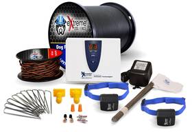 Extreme Dog Fence 850011433638 Electric Stubborn - 2-dogs 1000ft Of Pro Grade Heavy Duty Bounda