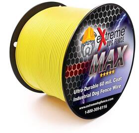 Extreme Dog Fence Dfw14-2000y-cc Yellow Maximum Performance Wire - 2000 Ft. 14 Gauge With Ultra