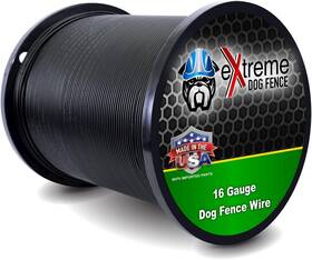 Extreme Dog Fence Dfw16-2000b-cc 16 Gauge Wire 2000 Feet - Heavy Duty Pet Containment Universally Compatible