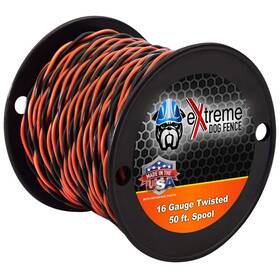 Extreme Dog Fence Ele-1366 16 Gauge Transmitter Wire - 50 Foot Spool Of Pre-twisted Ca