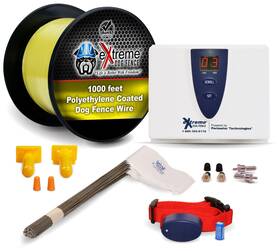 Extreme Dog Fence Fk-exa-2s2030-1ylw Active -yellow Standard Underground Electric - 1000 Feet Of Yel