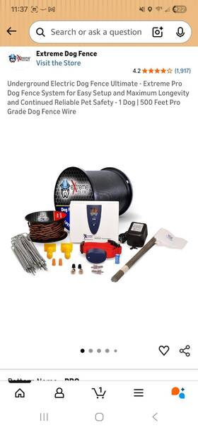 Pf-1503 Extreme Dog Fence Pf-1503/7103u Underground Electric System 16 Gauge Wire Collar Pf-1503 Extreme Dog Fence Pf-1503/7103u Underground Electric System 16 Gauge Wire Collar