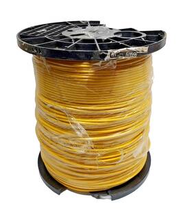 Extreme Dog Fence Pf1460a1245u 2000ft Max Grade 14 Gauge Electric Wire Yellow Damaged Spool