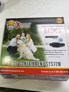 Extreme Dog Fence X0020njrl Containment System Basics With Transmitter And 1 Collar