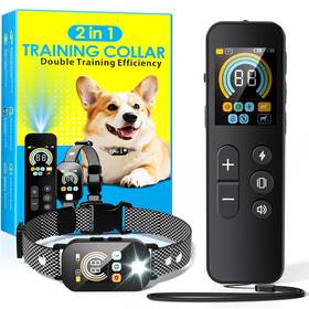4200 Fatjopet X900 2 In 1 Dog Shock Collar And Bark Ft Training With Re