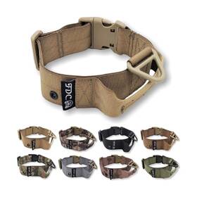 Fdc 688950616528 Heavy Duty Dog Tactical Collar With Handle 1.5in Width Training Mil... Fast Ship