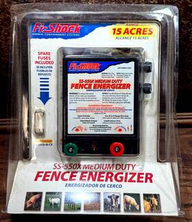 Fi-shock 305-170 New Animal Containment System Electric Fence 15 Acres Controller
