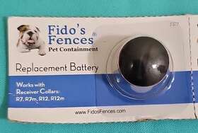 Fidos Fences Ff-7 Compatible Battery- Pack Of 2- New