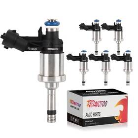 Firemotoo Zx002766-fb-fm Fuel Injectors Pack Of 6 Compatible With Buick Enclave 09-11 Lacrosse 10-11