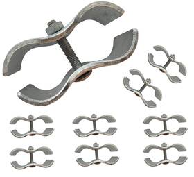Firofend Zj-dp-0382 Dog Kennel Clamps And Panel For Chain Link Fence Made To Fit 1 3/8 Inch Roun