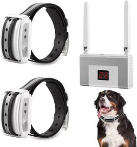 Focuser 717967193460 Electric Wireless Dog Fence System For 2 Dogs &pets With Collar Receiver