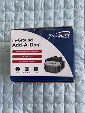 Free Spirit 729849162082 Fsbm-fence-add In-ground Fence Add-a-dog Collar