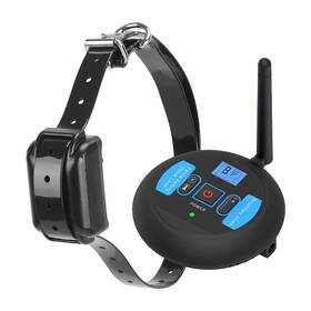 Fresh Fab Finds 729149860725 Wireless Dog Fence System Shock Collar - Black