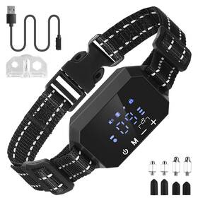 Fresh Fab Finds 729149861333 Gps Wireless Dog Fence 98 3280ft Radius Waterproof - Black