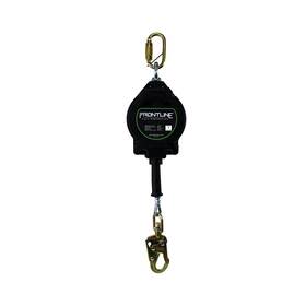 Frontline Fall Protection Rpg50 Rpg Cable Srl With Steel Snap Hook End 3/16 Inch Galvanized Cab