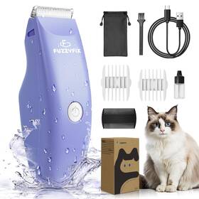 Fuzzyfix Pcf245vx Dog Clippers For Grooming Pet Supplies Kit Purple