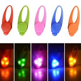 Fylarfly Dc-131s 5-pack Led Light Up Dog Collar Waterproof Cat Pet Safety Strobe Ha