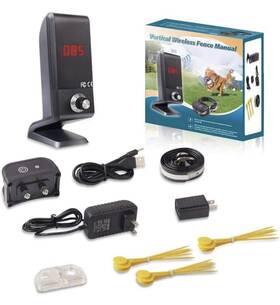 Fzzw Fx-01-hx-s-35-1c Wireless Dog Fence Pet Containment System S-35 Vertical Electric