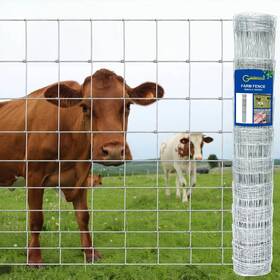 Gardenova Rfv007 Livestock Fence 5ft X 164ft Galvanized Cattle Deer Heavy Zinc C