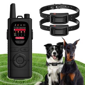 Gi4mi Wdt-01 2-in-1 Wireless Dog Fence System And Training Remote For 2 Dogs - Multiple Do