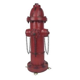 Glorison 788474085999 Fire Hydrant For Dogs To Pee On-16 Inches Red Puppy Post Training Tool Re