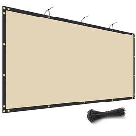 Goleray Waiffs13e0650tn Privacy Fence Screen 6ftx50ft Outdoor Mesh Fencing Panels Temporary Cover
