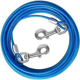 Haiyuan Gt-b-20 10/15/20/25/30 Ft Dog Tie Out Cable - Steel Wire Runner With Durable Clip