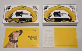 Halo 850035906231 Two Collar 3 Gps Dog Fence Collars - Size M/l Yellow