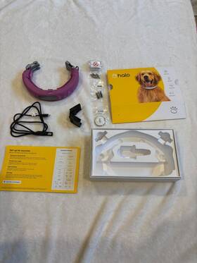 Halo 850035906262 Wireless Dog Fence And Gps Collar - New Small Size Orchid Color