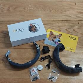 Halo Gr-s U2u2paw0q0p-2q0q3l06n2p 3 Gps Virtual Fence Dog Collar Grey Small