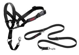 Halti 14321f Headcollar Size 3 Black And Training Leash Large Combi